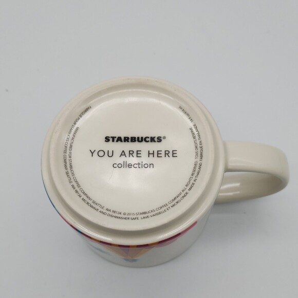Starbucks 2015 Florida "You Are Here" Series Coffee Mug 14 oz Vivid Colors - Picture 8 of 12